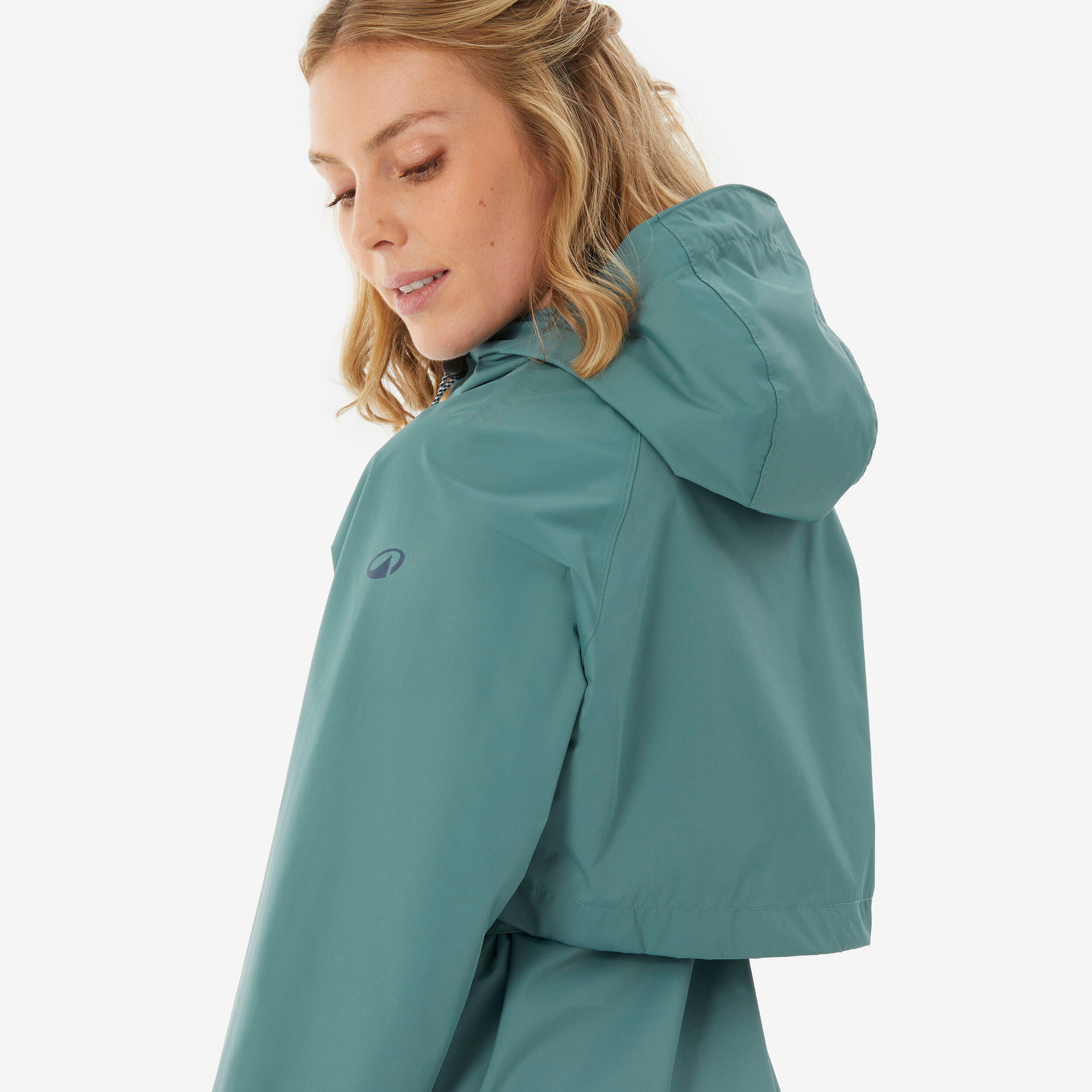 Chamarra larga impermeable